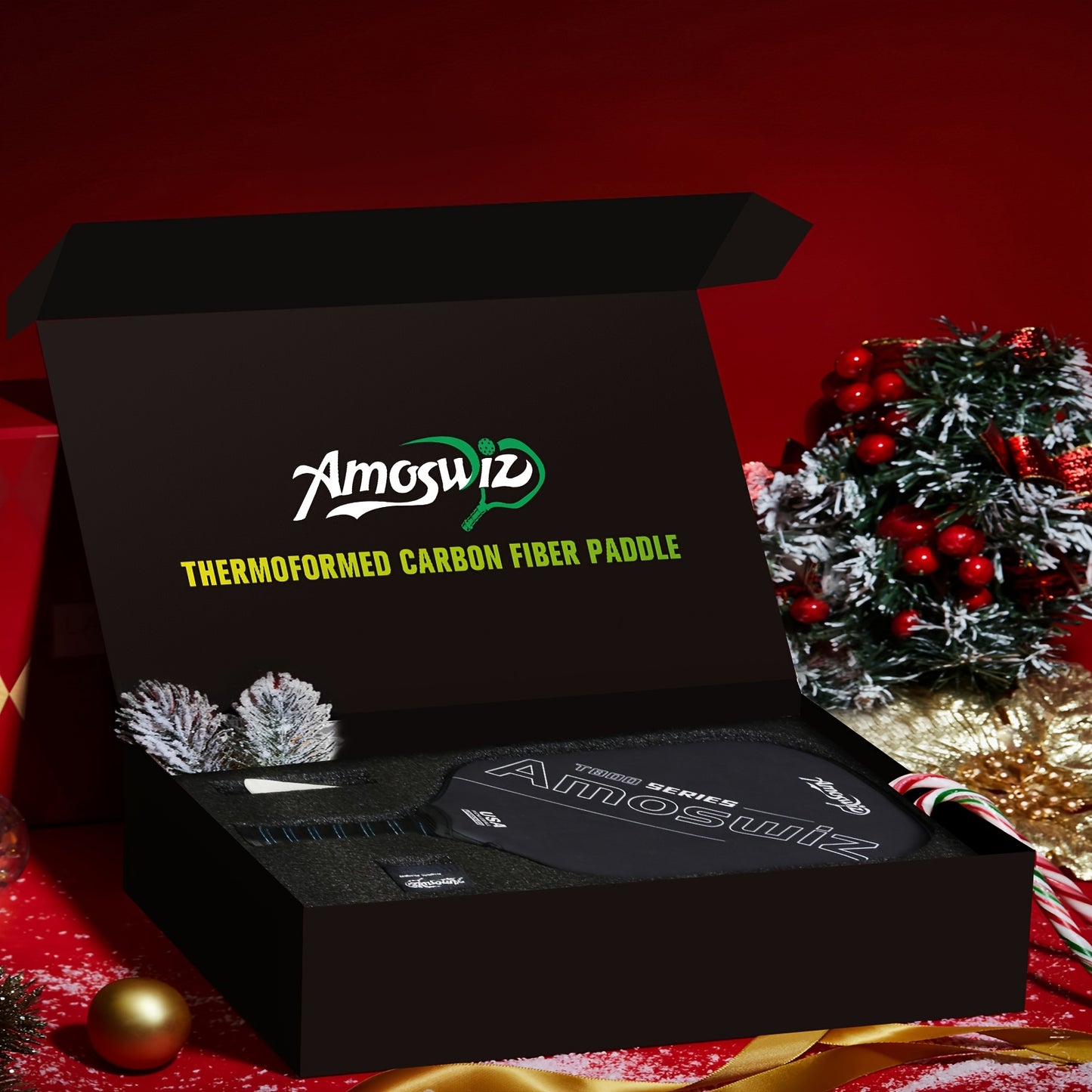 Amoswiz T800 Carbon Fiber Pickleball Paddle