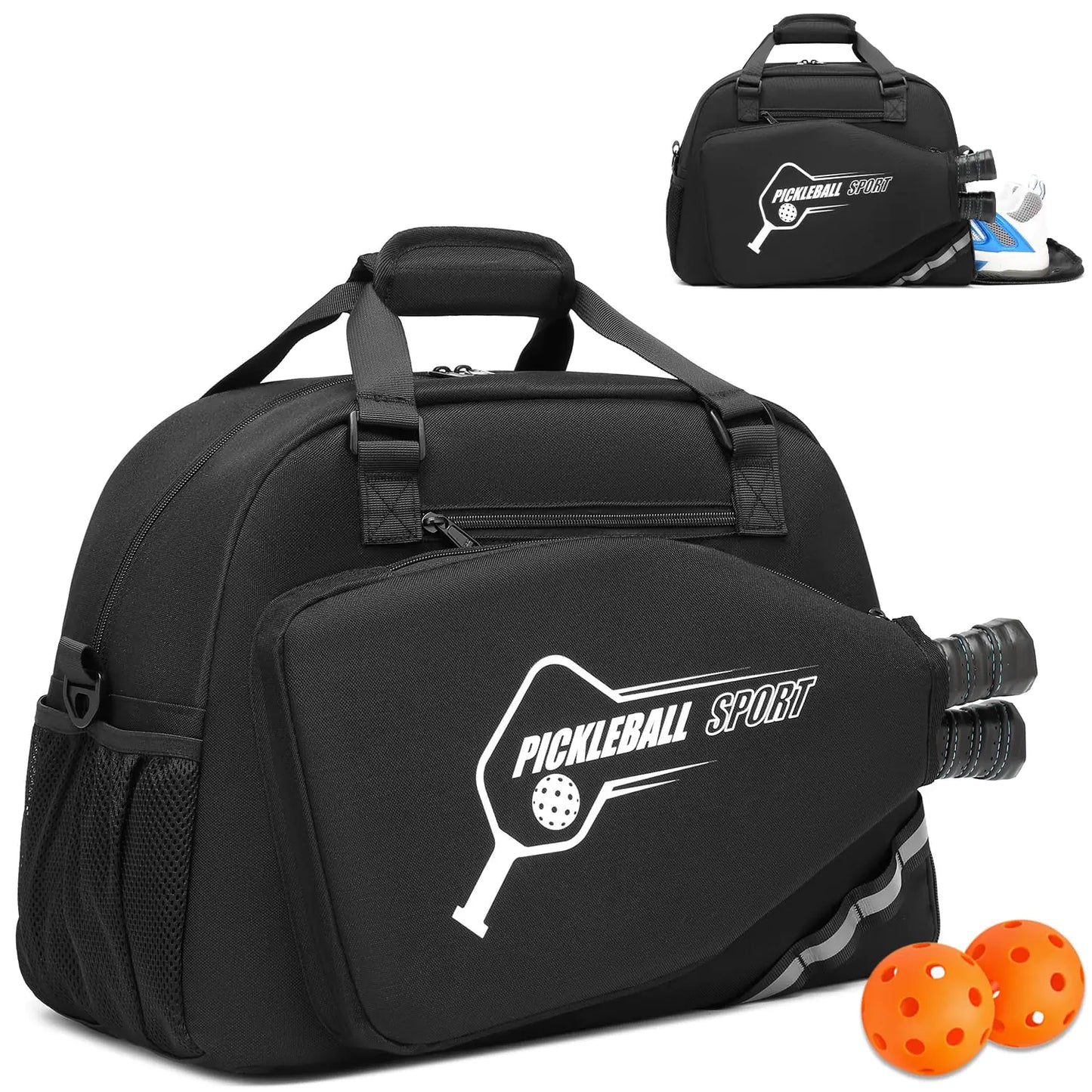 SunForMorning Pickleball Tote Bag for Women & Men