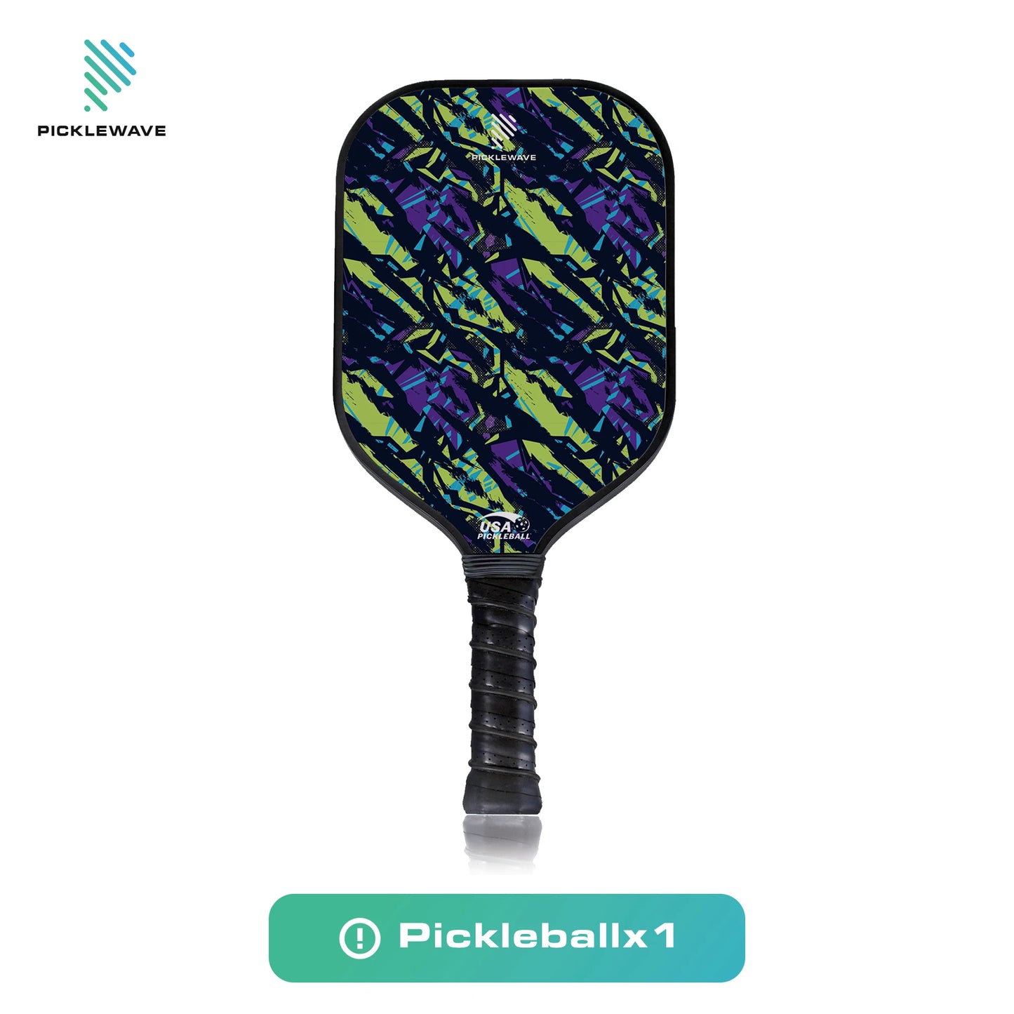 Tiger Zebra Style High Grit Spin Pickleball Paddle