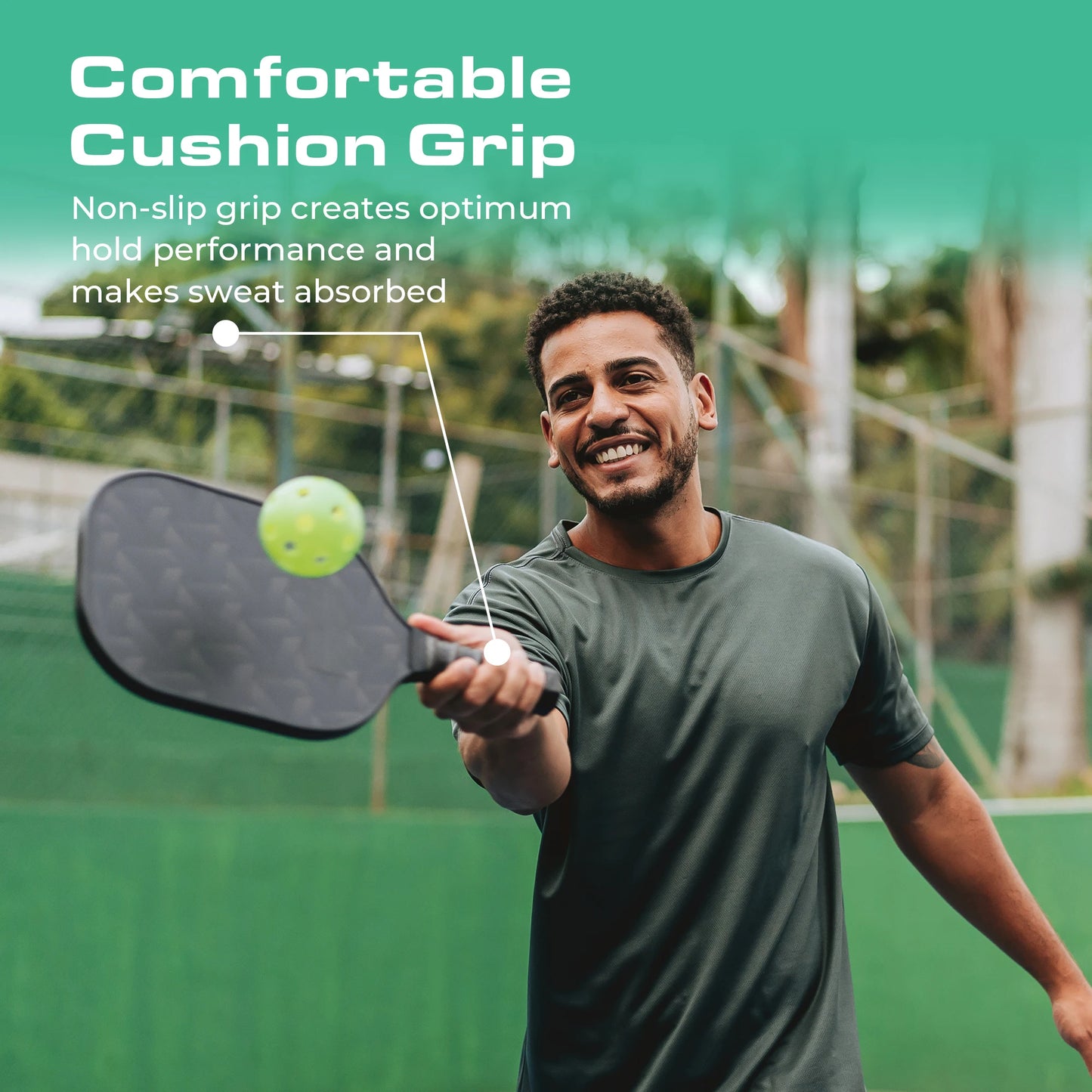 Tiger Zebra Style High Grit Spin Pickleball Paddle