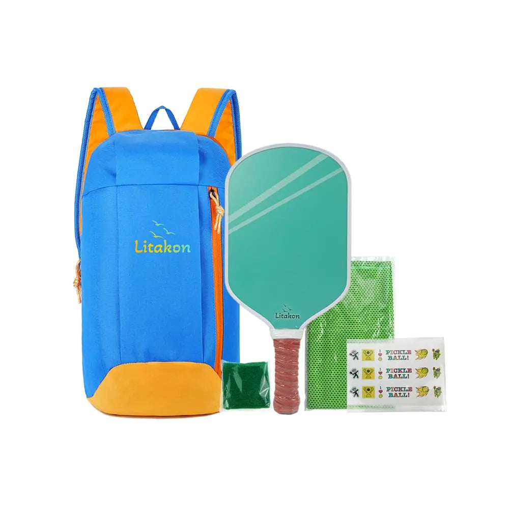 Litakon Youth Pickleball Paddle - Single Paddle (Green)