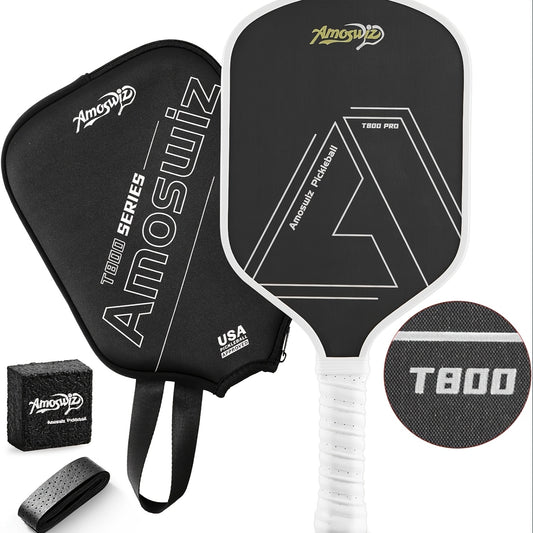 Amoswiz T900 Carbon Fiber Thermoformed Pickleball Paddle