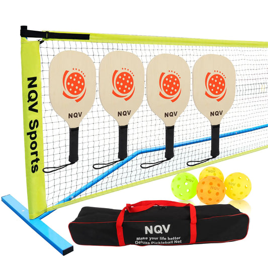 NQV Complete Pickleball Set with Net