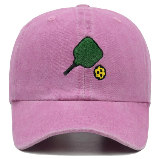 Pickleball Embroidered Baseball Cap - The Perfect Pickleball Gift
