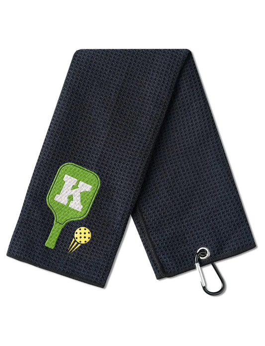 CybGene Embroidered Pickleball Towel - The Perfect Gift for Pickleball Lovers