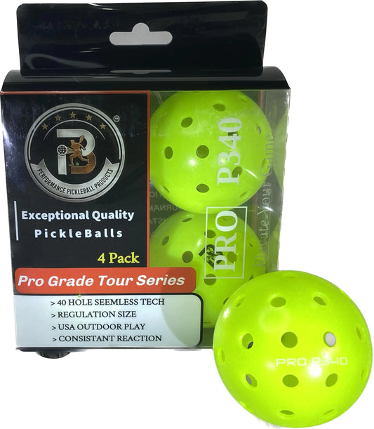 P340 Pro Premium Outdoor Pickleball Balls