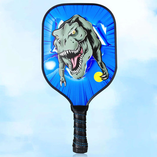 Nexopick Kids Pickleball Paddle - Lightweight Fiberglass Paddle for Children 4-11