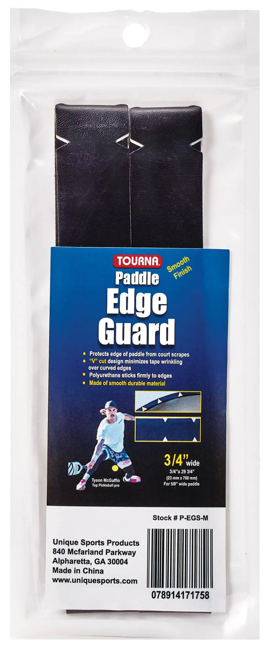 TOURNA Pickleball Edge Guard - Smooth Paddle Protection (2 Strips)