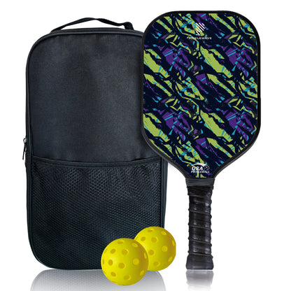 Tiger Zebra Style High Grit Spin Pickleball Paddle