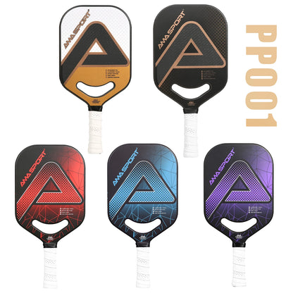 AMASPORT 3K Carbon Fiber Pickleball Paddle