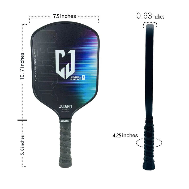 Juciao Pickleball Paddle with Graphite Face & PP Honeycomb Core