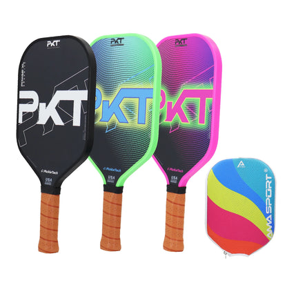 PickleTech Thermoformed Carbon Fiber Pickleball Paddle