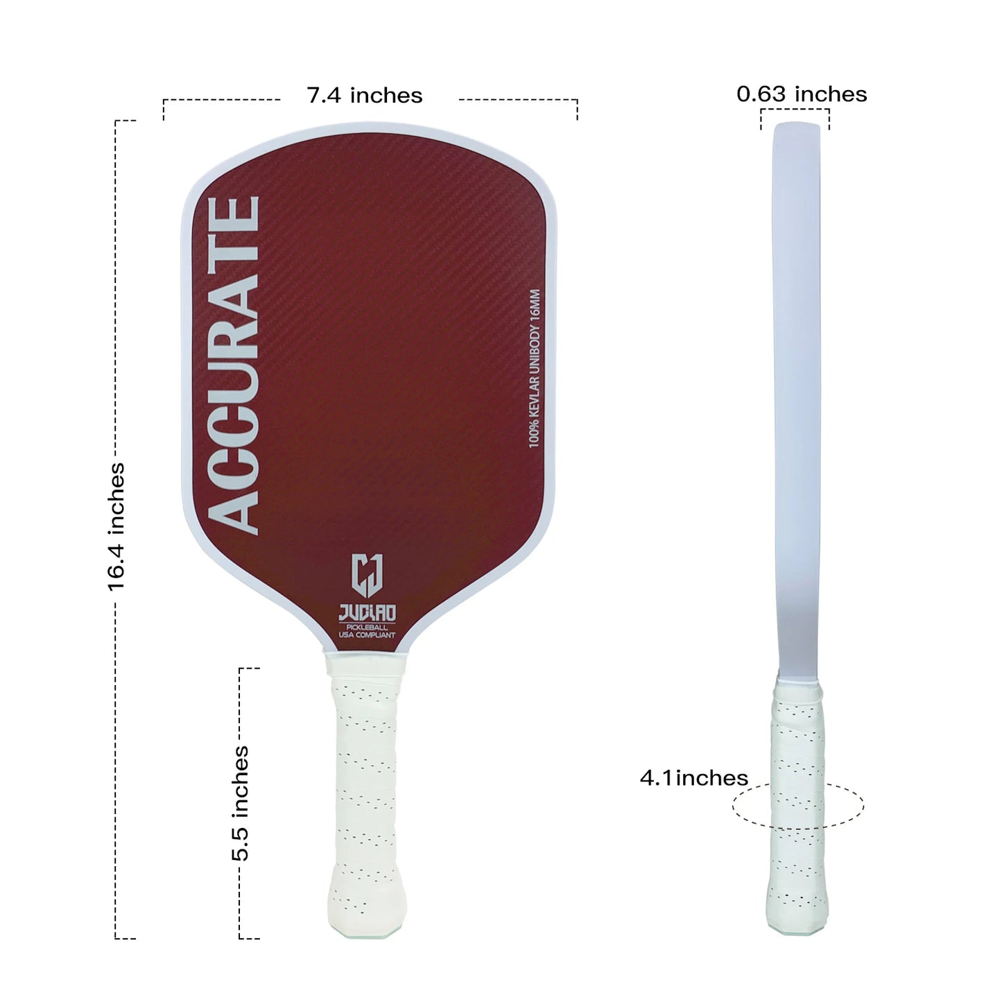 Juciao Thermoformed Kevlar Pickleball Paddle