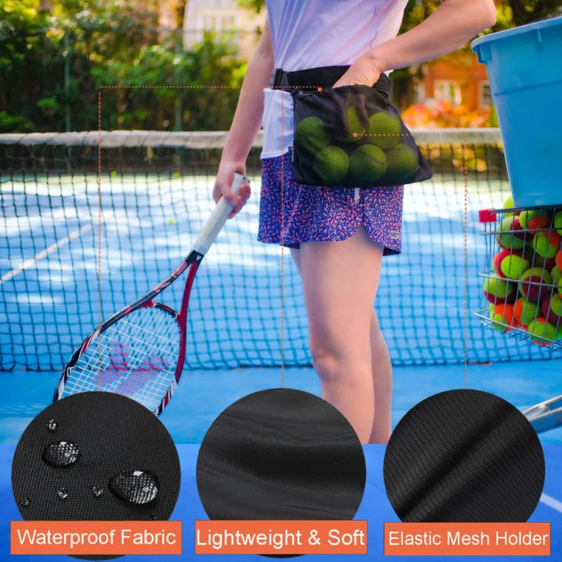 Pickleball Holder Adjustable Waist Bag