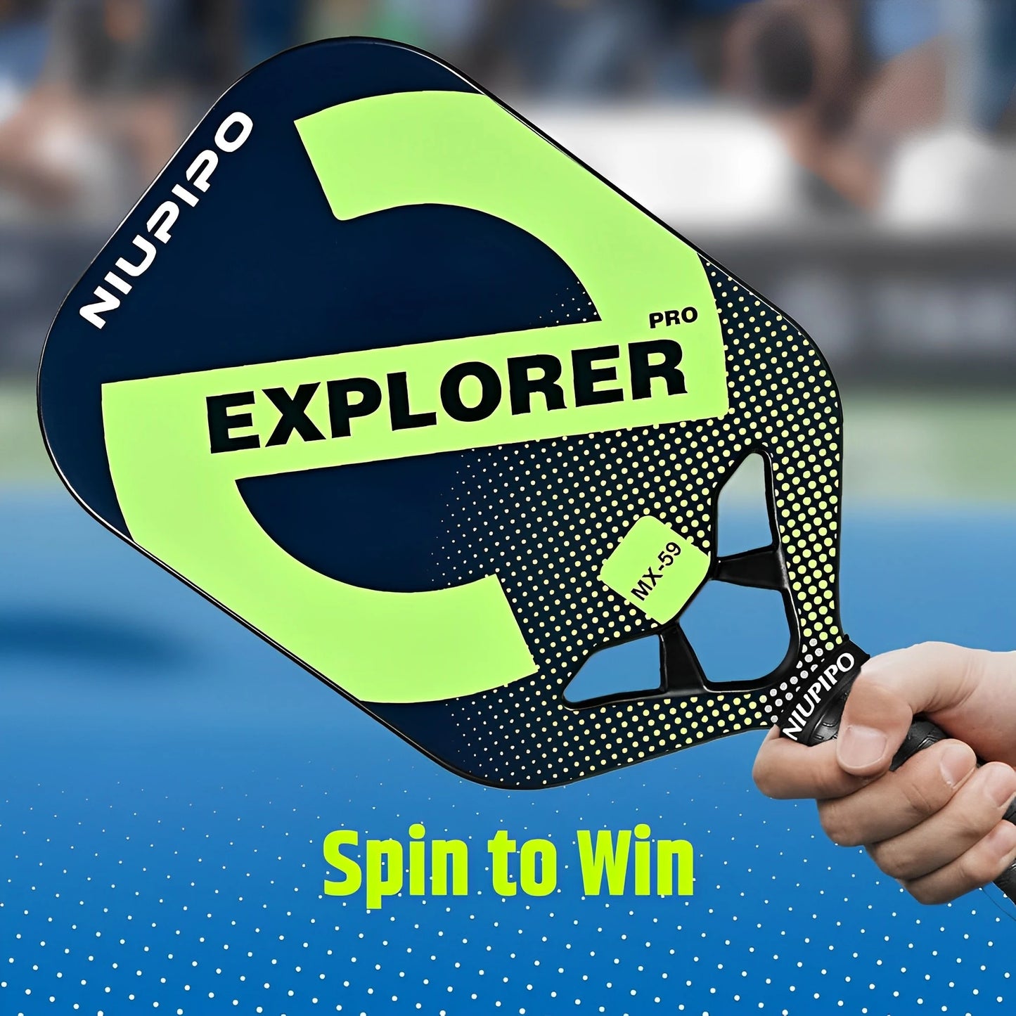 Niupipo Explorer Pro Green Pickleball Paddle