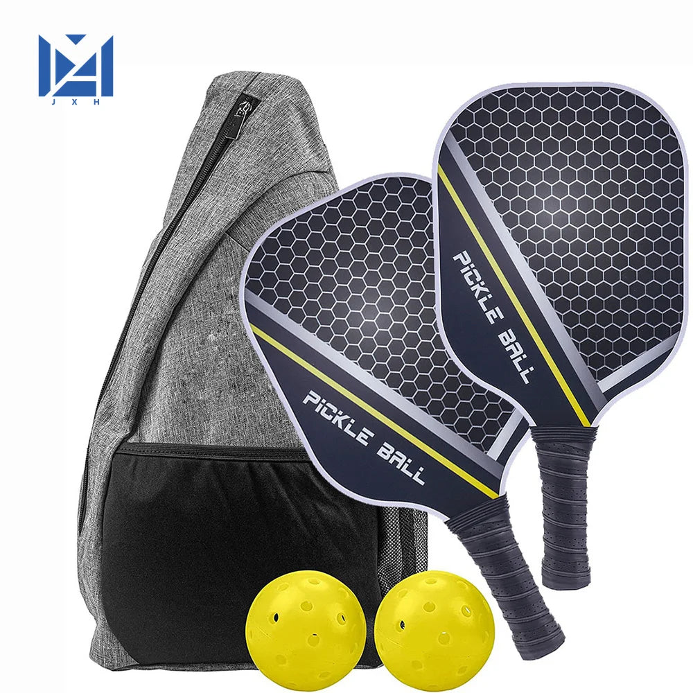 Lightweight Graphite Carbon Fiber Pickleball Paddles Set