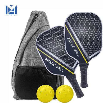 Lightweight Graphite Carbon Fiber Pickleball Paddles Set
