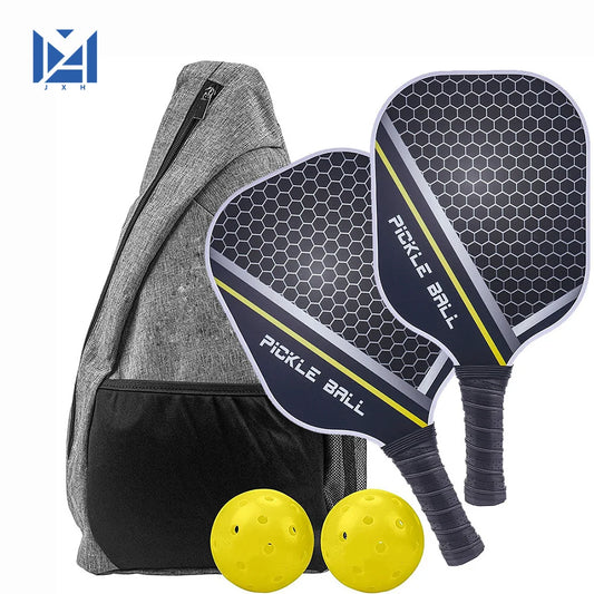 Lightweight Graphite Carbon Fiber Pickleball Paddles Set