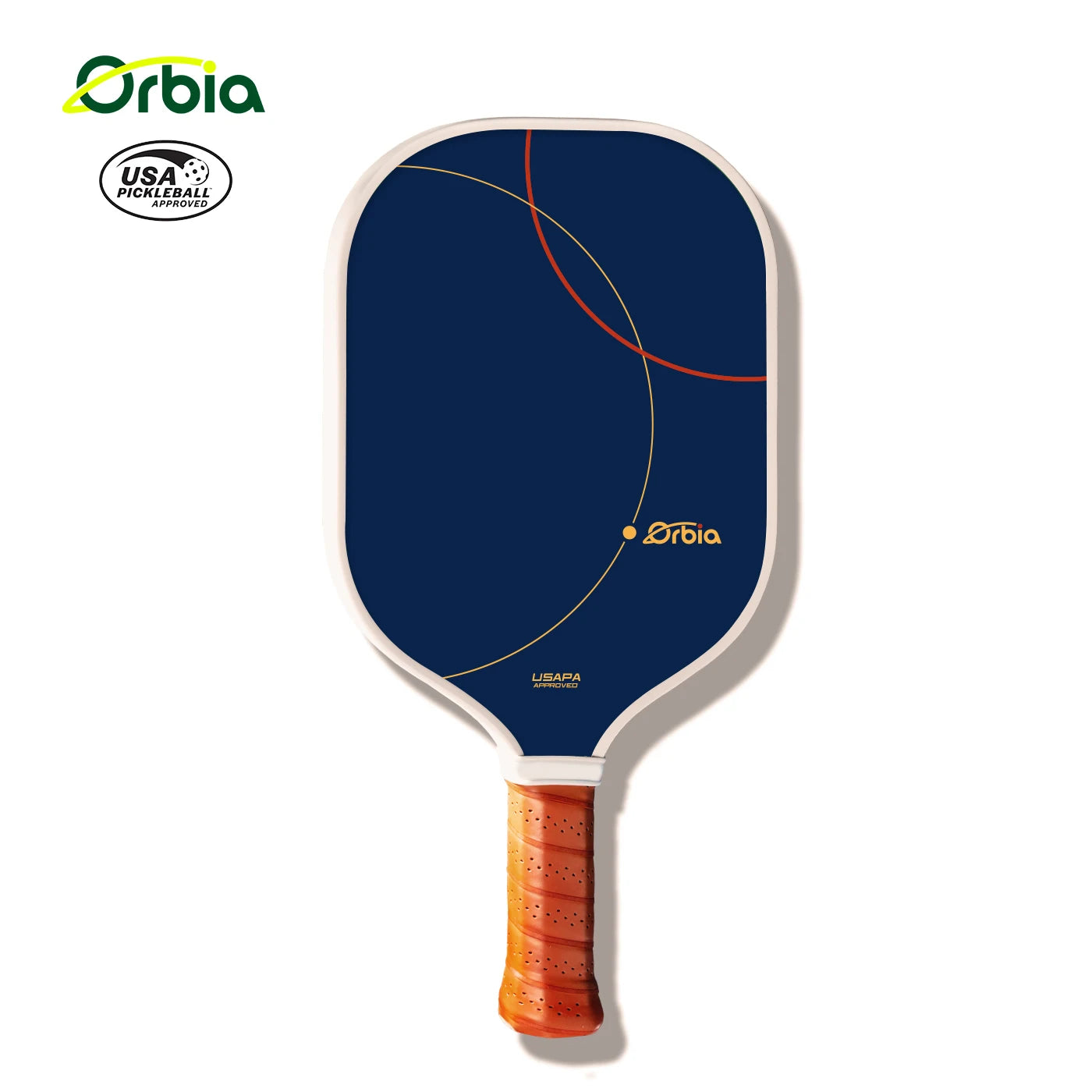 Orbia Pickleball Set with 2 Pickleball Rackets, 4 Balls, 1 Net Bag