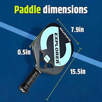 Niupipo MX-58 Carbon Fiber Pickleball Paddle