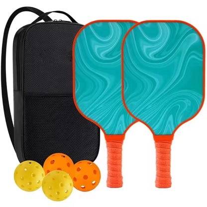 USAPA Approved Pickleball Paddle Set (2 Paddles, 4 Balls, Bag)