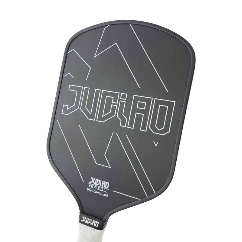 Juciao Elongated Face Pickleball Paddle with High Grit & Spin