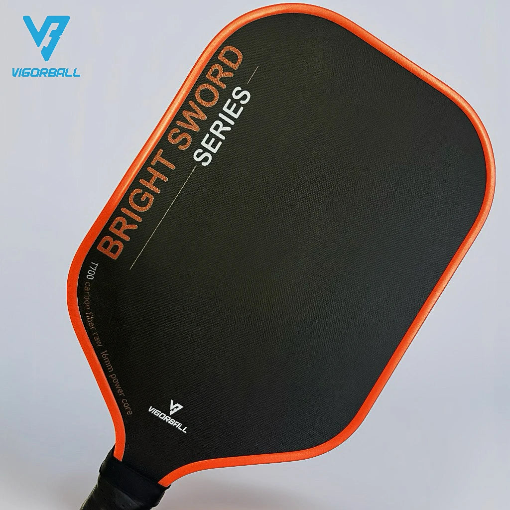 Vigorball Bright Sword Series T700 Raw Carbon Fiber Pickleball Paddle