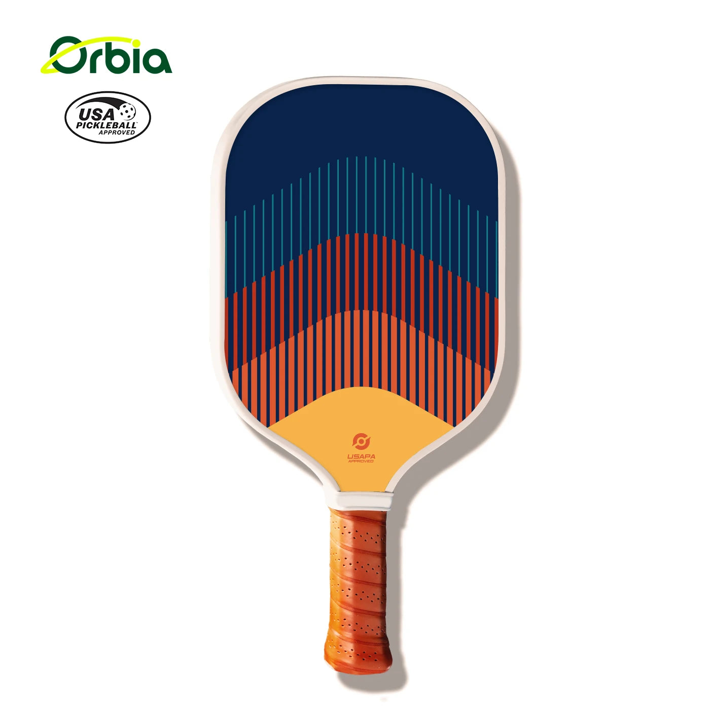 Orbia Pickleball Set with 2 Pickleball Rackets, 4 Balls, 1 Net Bag