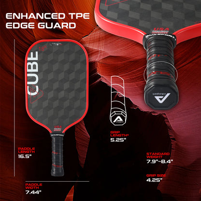 AMASPORT 18K Cube Carbon Fiber Pickleball Paddle