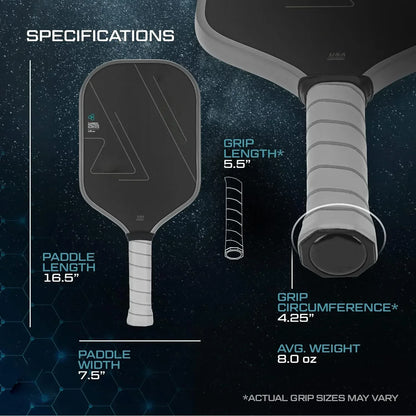 T700 Raw Carbon Fiber Pickleball Paddle
