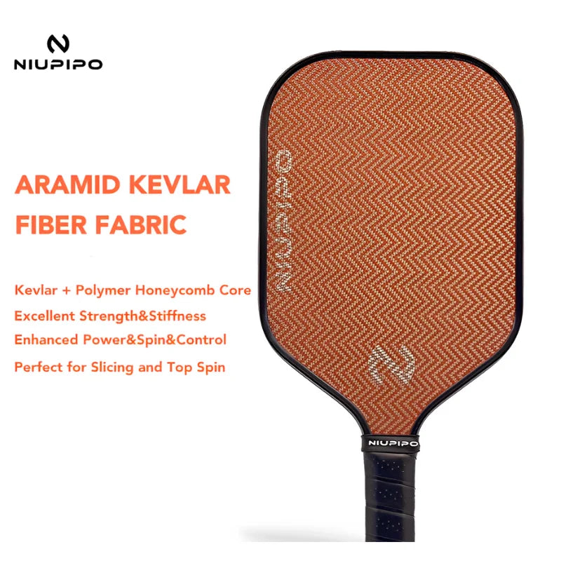 Niupipo Aramid Kevlar Fiber Fabric Pickleball Paddle