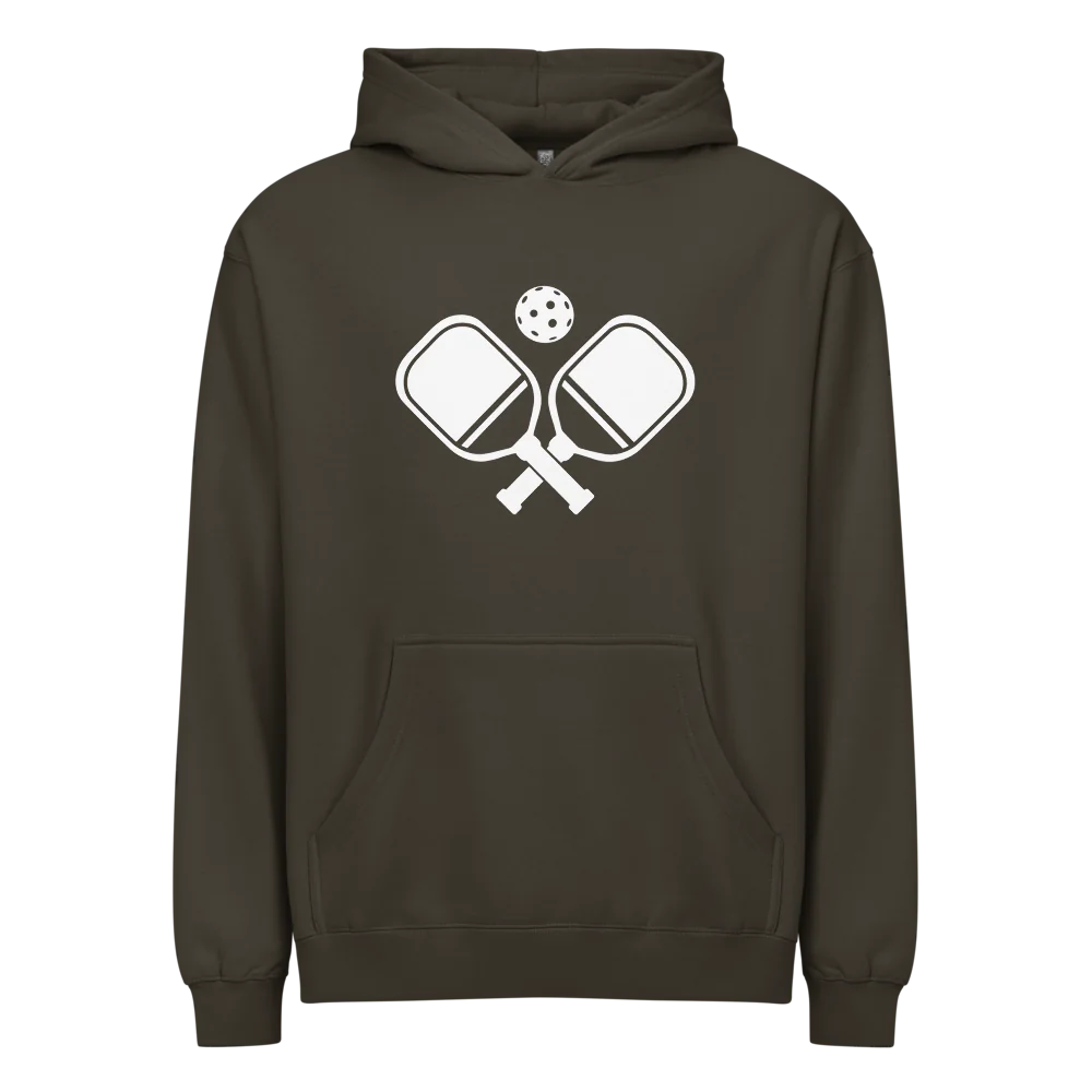 Pickleball Paddles Graphic Box Hoodie