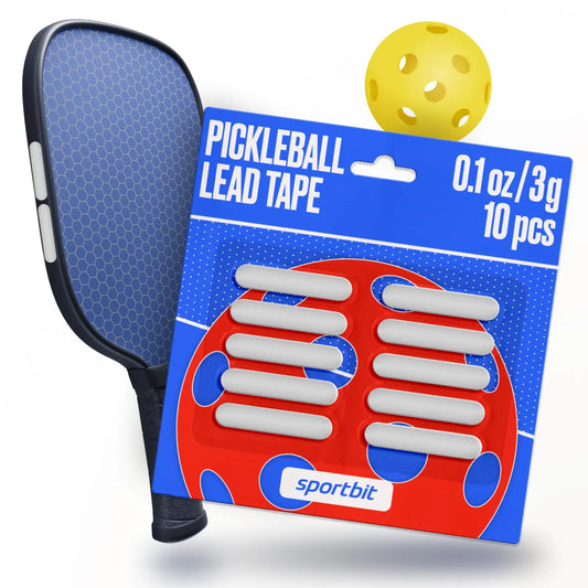 SPORTBIT Lead Tape for Pickleball Paddles - 3M Adhesive, 3g Weighted Bars