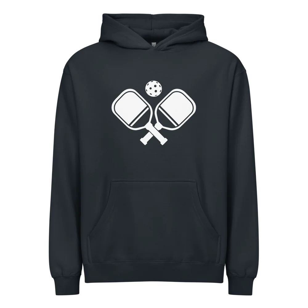 Pickleball Paddles Graphic Box Hoodie