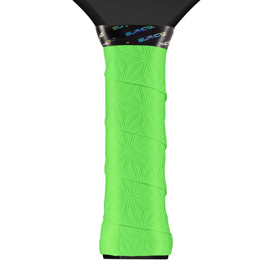 Supacaz SupaSuave Pickleball Overgrip - 3 Pack (Neon Green)