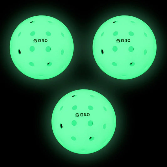 A11N Luminous Outdoor Pickleball Balls - 3 Pack